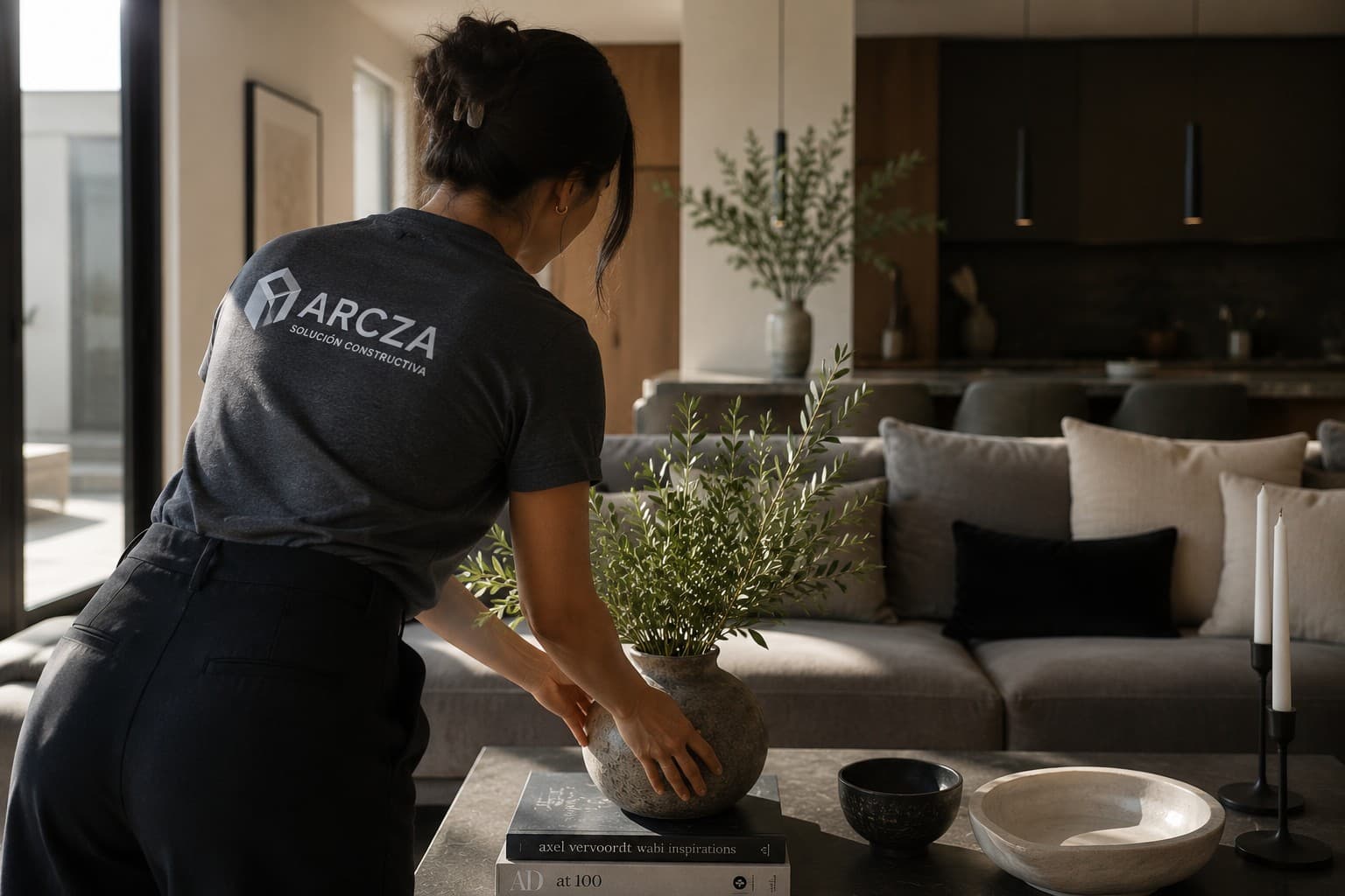 Decoración y Styling de interiorismo realizado por ARCZA