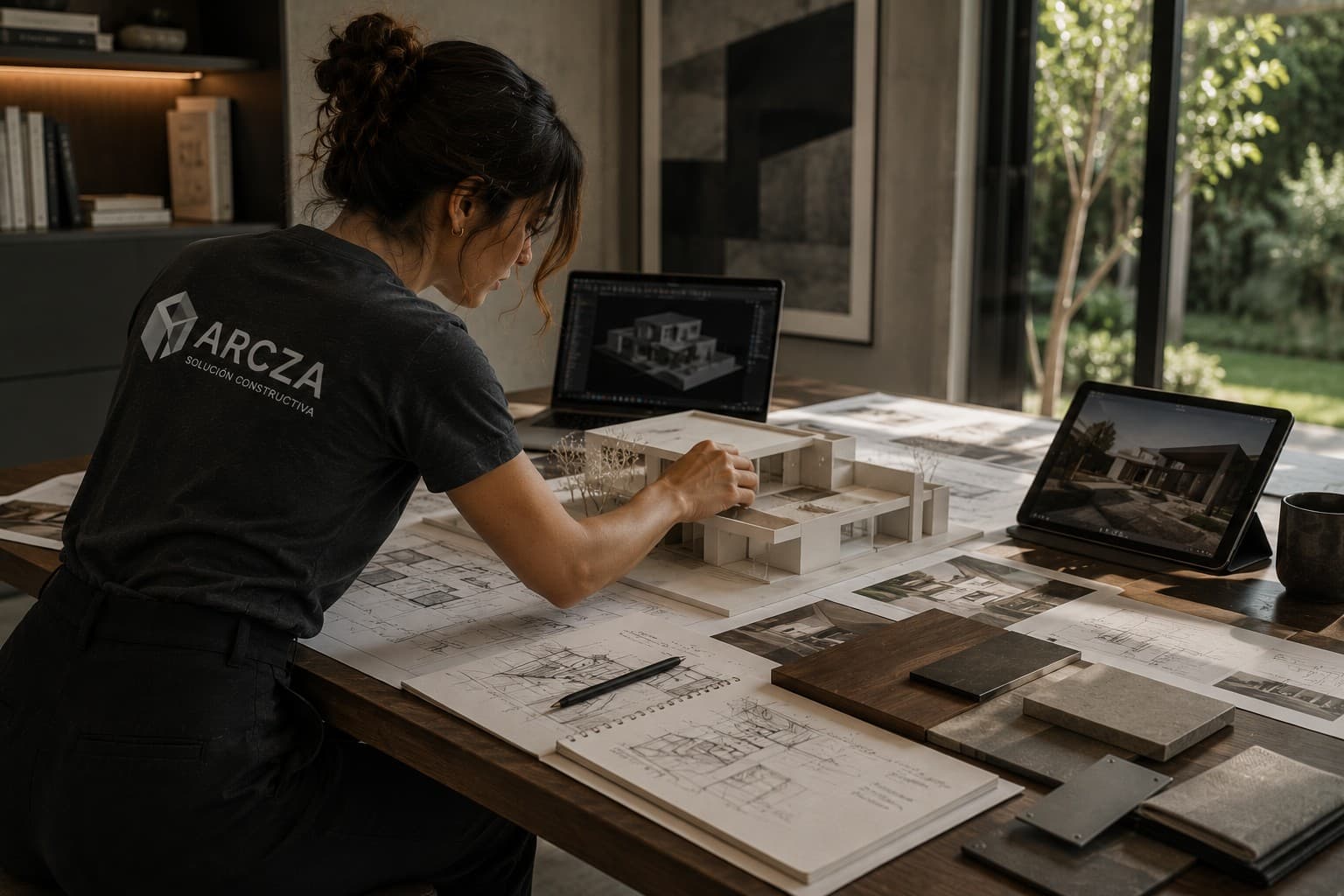 Diseño conceptual de interiorismo realizado por ARCZA
