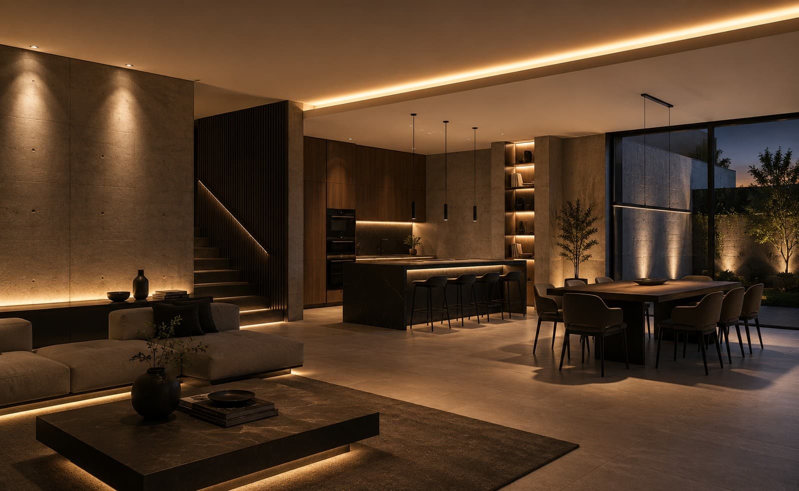 Iluminación de interiorismo realizado por ARCZA