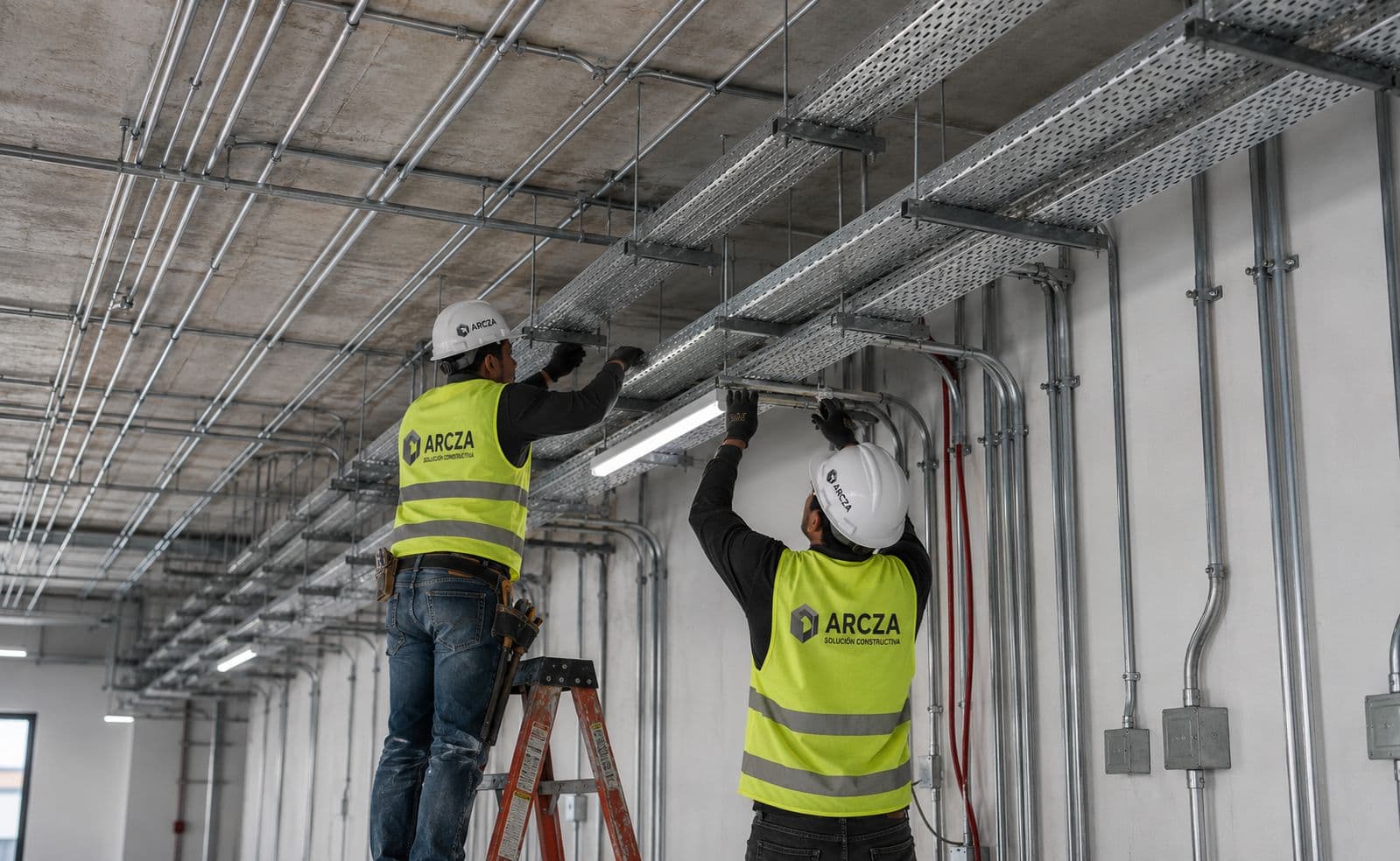 Instalaciones para una obra de ARCZA